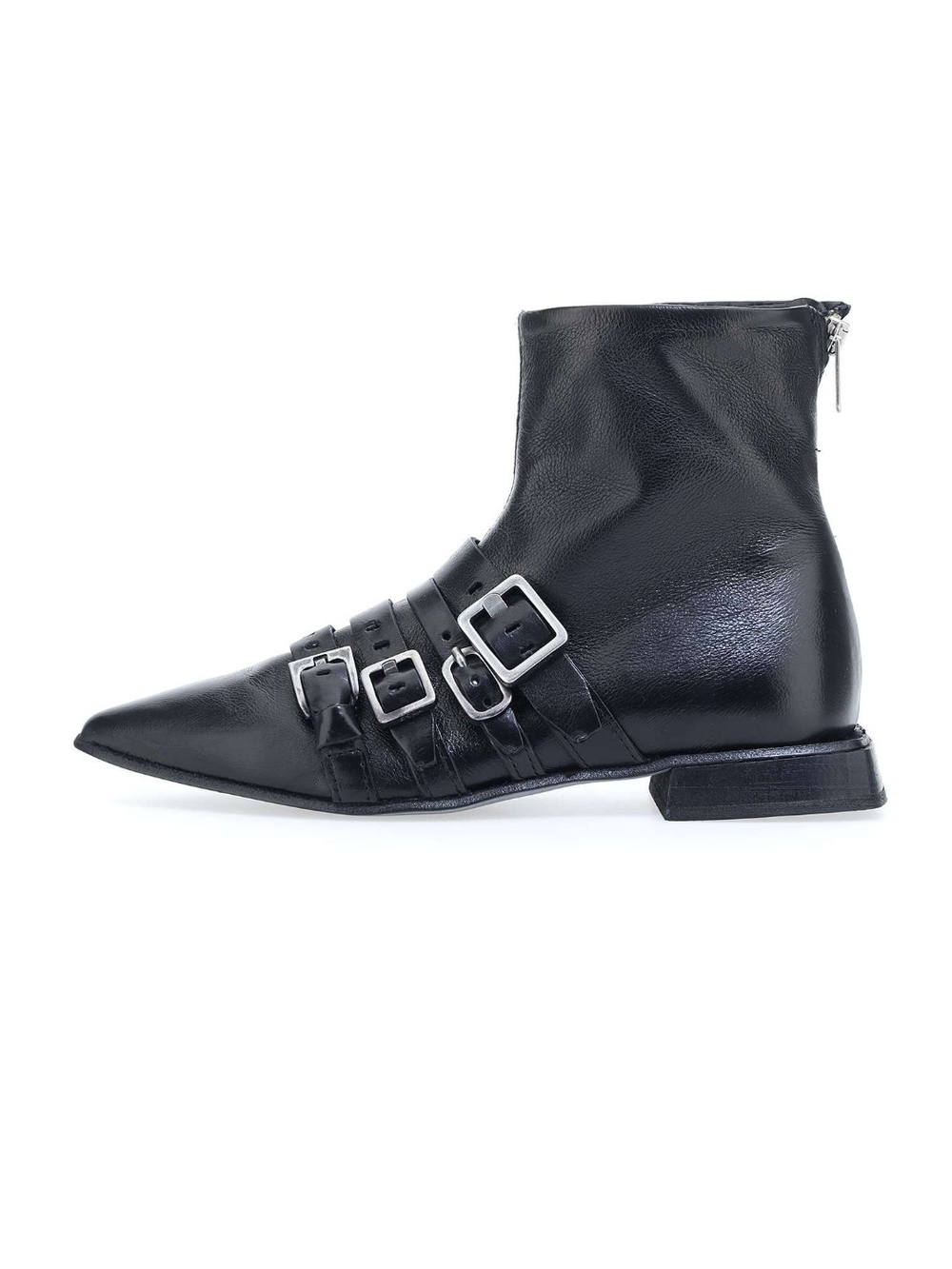 AS98 AKIKO B06206 ANKLE BOOTS NERO Sz 41 EU